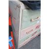 Image 2 : Floral Printed 4-Drawer Dresser