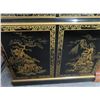 Image 2 : Painted Asian Curio Cabinet