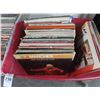 Image 1 : 2-Tub Lot Vinyl Records - 2 X $