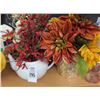 Image 2 : Lot of Painted Vases & Picture Frames
