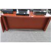 Image 1 : Cherry Office Desk w/Return