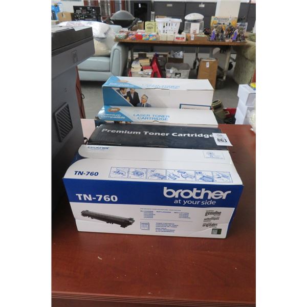 3-Premium or Laser Toner Cartridge - 3 X $