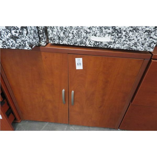 Mahogany 2 Door Cabinet