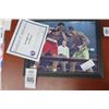 Image 1 : Autographed Mujammid Ali, Joe Frazier Photo w/COA