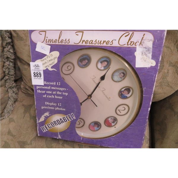 Timeless Treasures Wall Clock