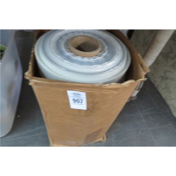 Roll of Plastic Floor Barrier