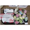 Image 1 : Tray Lot Protective Cell Case, Eyeglasses & Figurines