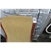 Image 2 : Mahogany Tan Fabric Rocking Chair