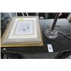Image 2 : TV Console Stick Lamp & Framed Prints