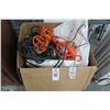 Image 1 : Box Lot of Extension Cords & Lamp