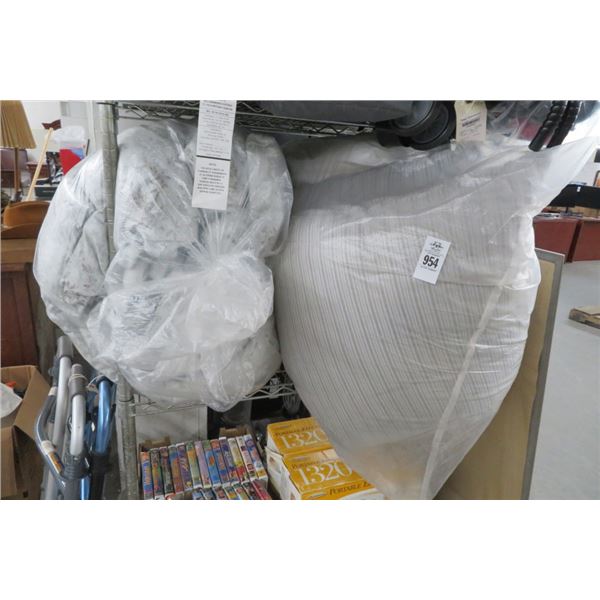 Lot of Pillows & Comforter