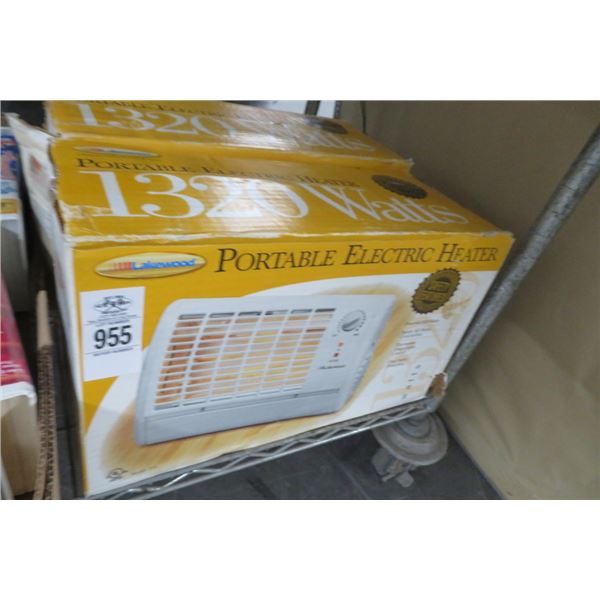 2-Portable Electric Heaters - 2 X $