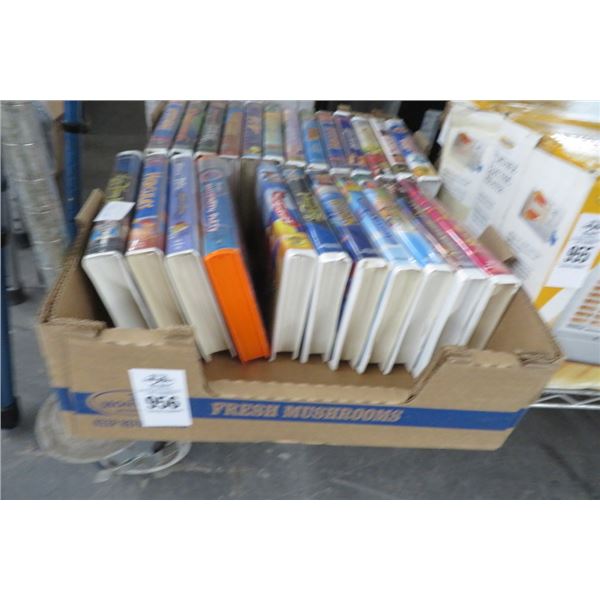 Box Lot of Disney VHS Tapes