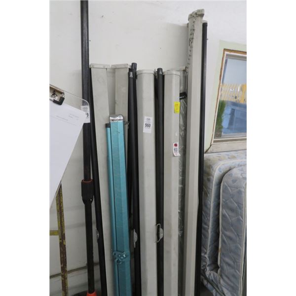 Lot of Projection Screens (9)