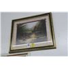 Image 1 : Framed Garden Print 23" x 23"