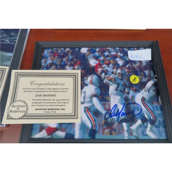 Dan Marino Autographed Photo w/COA