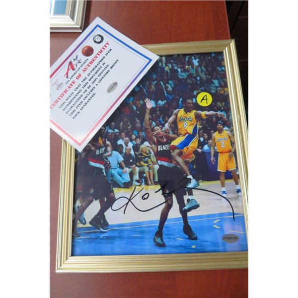 Kobe Bryant Autographed Photo w/COA