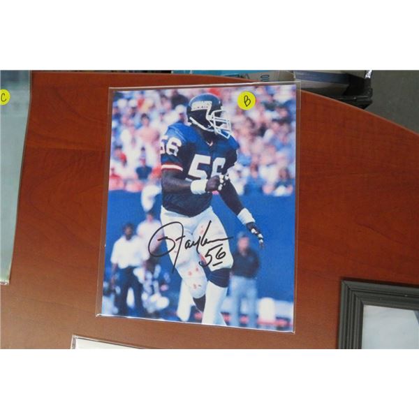 Lawrence Taylor Autographed Photo w/COA