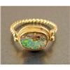 Image 2 : TWO UNMARKED YELLOW GOLD RINGS