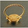 Image 3 : TWO UNMARKED YELLOW GOLD RINGS