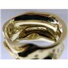 Image 5 : AN IPPOLITA 18K YELLOW GOLD AND DIAMOND FREE-FORM BAND RING