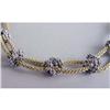 Image 2 : A YELLOW AND WHITE GOLD ROPE-FORM LINK BRACELET