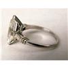 Image 3 : A PLATINUM AND DIAMOND ENGAGEMENT RING