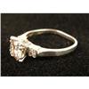 Image 2 : A PLATINUM AND DIAMOND ENGAGEMENT RING