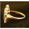 Image 2 : A 14K YELLOW GOLD AND DIAMOND RING