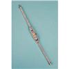 Image 1 : A PLATINUM AND DIAMOND BRACELET WRISTWATCH