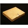 Image 1 : A TIFFANY 14K YELLOW GOLD AND RUBY HINGED-LID COMPACT