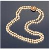 Image 1 : A DOUBLE-STRAND CULTURED PEARL NECKLACE