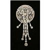 Image 4 : A PLATINUM AND DIAMOND BROOCH