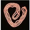 Image 1 : A CORAL BEAD ROPE NECKLACE