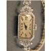 Image 2 : A TIFFANY PLATINUM AND DIAMOND BRACELET WRISTWATCH
