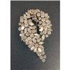 Image 1 : A PLATINUM AND DIAMOND CASCADE BROOCH