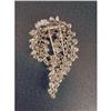 Image 4 : A PLATINUM AND DIAMOND CASCADE BROOCH