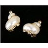Image 2 : A PAIR OF SEAMAN SHEPPS 14K YELLOW GOLD, RUBY AND SAPPHIRE