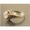 Image 1 : A PLATINUM AND DIAMOND RING