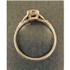 Image 3 : A PLATINUM AND DIAMOND ENGAGEMENT RING AND BAND