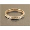 Image 4 : A PLATINUM AND DIAMOND ENGAGEMENT RING AND BAND