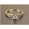 Image 1 : AN 18K WHITE GOLD AND DIAMOND RING