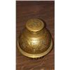 Image 2 : VINTAGE BRASS ETCHED CLAW ELEPHANT BELL 4" X 3.5"