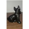 Image 3 : BLACK CERAMIC SCOTTY DOG 8" X 7"