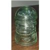 Antique Green Glass Pony insulator