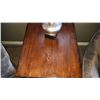 Image 4 : Wood side table 26 in by 21.5 in by 23 in