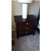 Image 2 : Wood nightstand 27.75 in by 17.75 in by 27.75 in