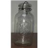 Perfect seal Wide Mouth Mason jar with glass lid