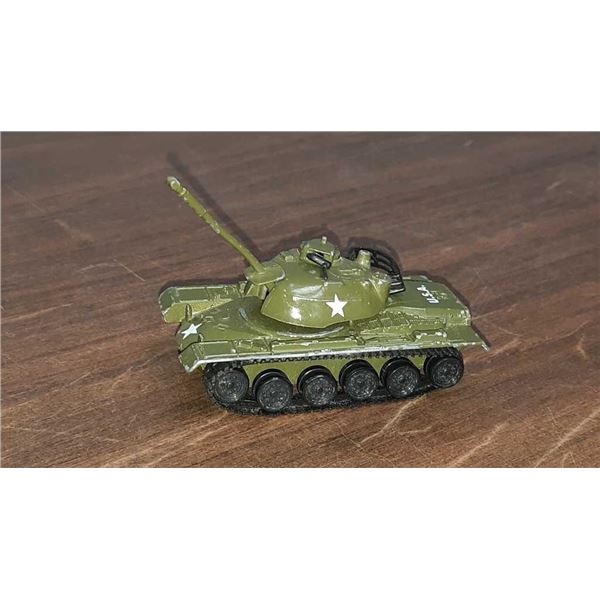 Vintage t412 Patton diecast tank