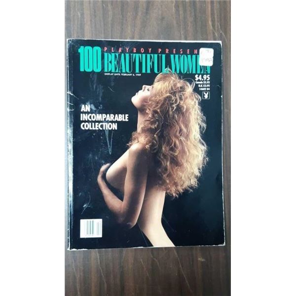 Playboy presents a hundred beautiful women February 1989